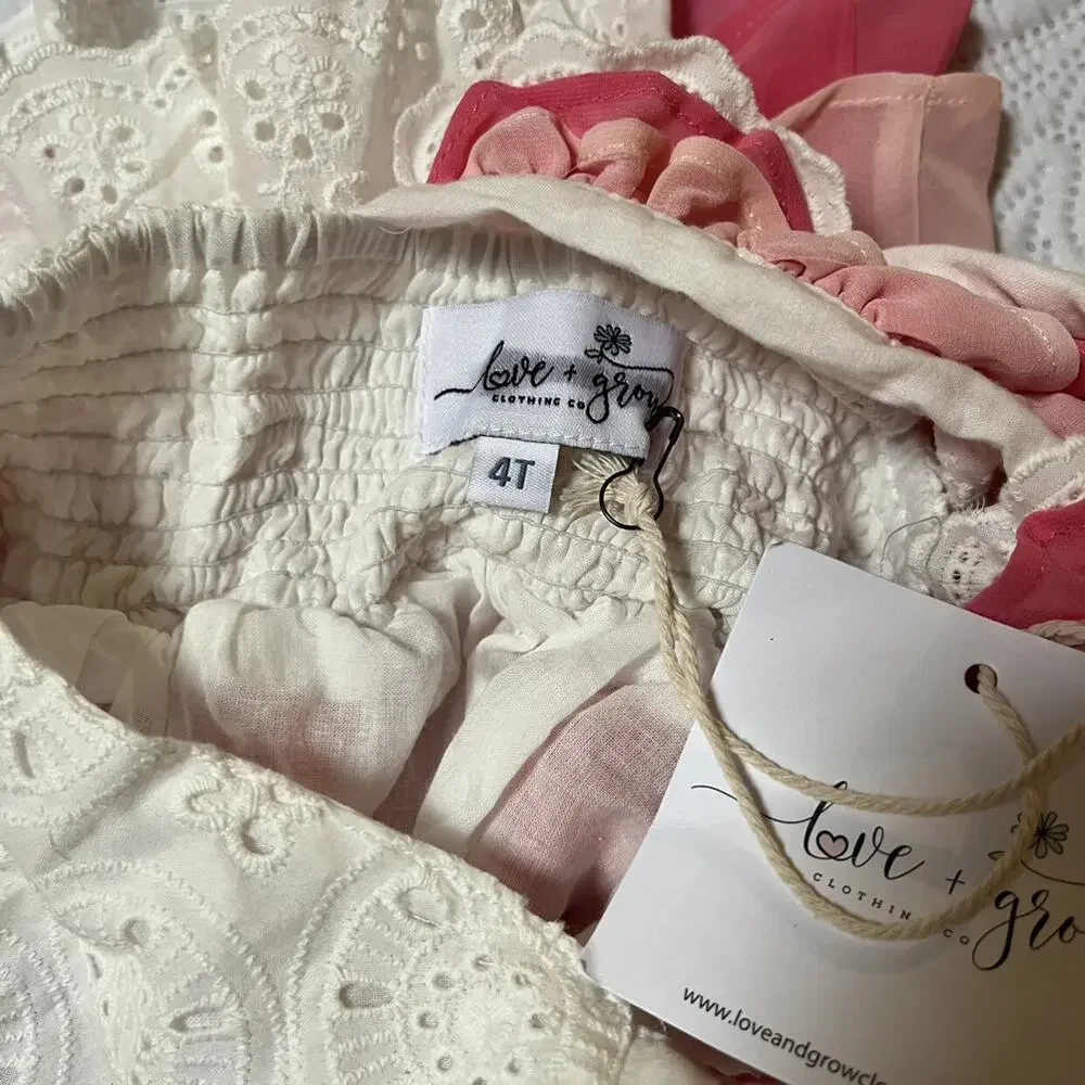 NWT Love & Grow Sea Princess Tunic Set Size 4T